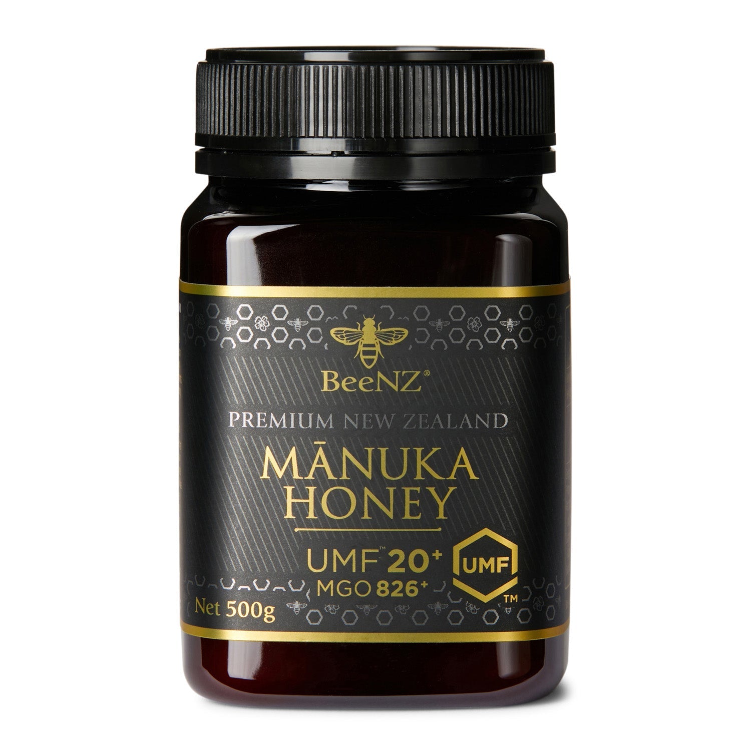 Buy BeeNZ UMF™ 20+ Certified (MGO826+) NZ Mānuka Honey | Premium Honey