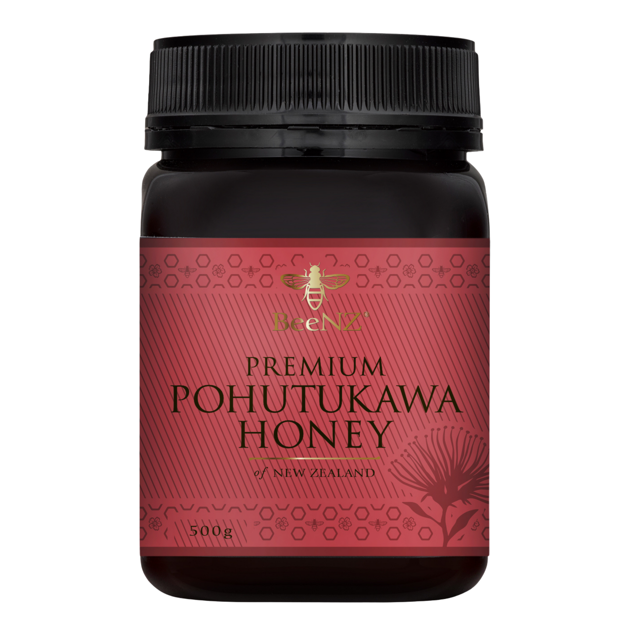 Jar of premium Pohutukawa honey. Very rare coming from New Zealand's Christmas tree. Best for drizzling or mixing in to hot drinks 
