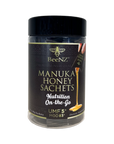 BeeNZ Manuka Honey Sachets container